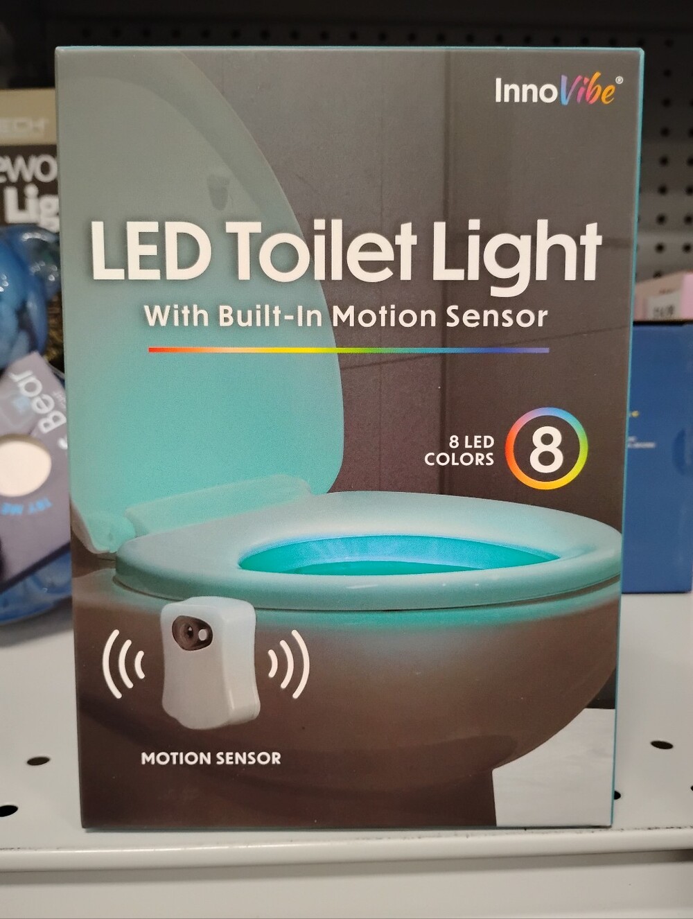 New LED Toilet Light with Motion Sensor – Aqua